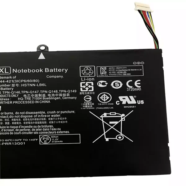 Aккумулятор для ноутбука HP 761230-005 — изображение 4