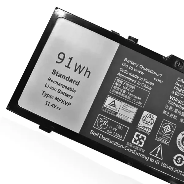 Aккумулятор для ноутбука DELL MFKVP — изображение 3