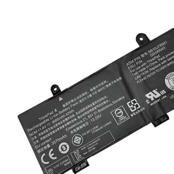 Aккумулятор для ноутбука LENOVO ThinkPad Yoga 11e — изображение 3