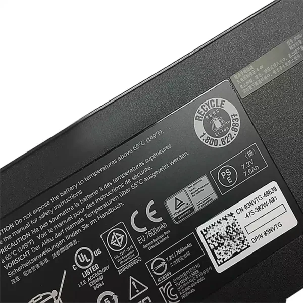 Aккумулятор для ноутбука DELL 8G8GJ — изображение 4