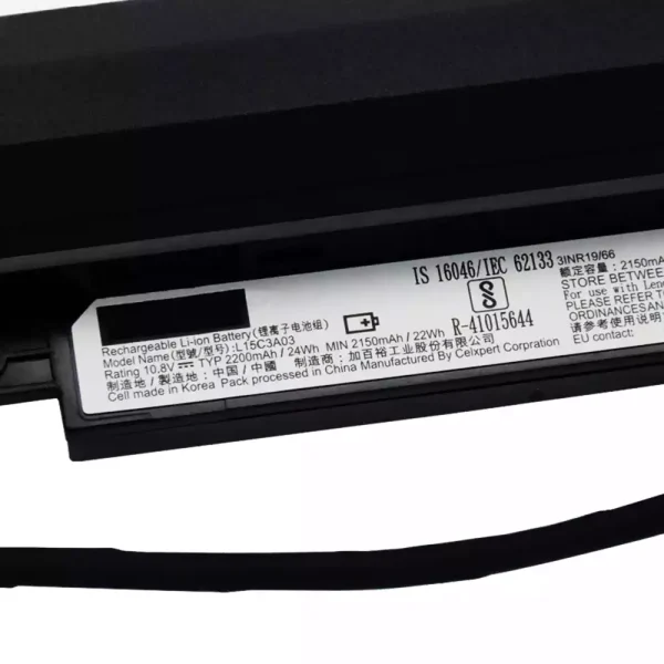 Aккумулятор для ноутбука LENOVO L15C3A03 — изображение 3