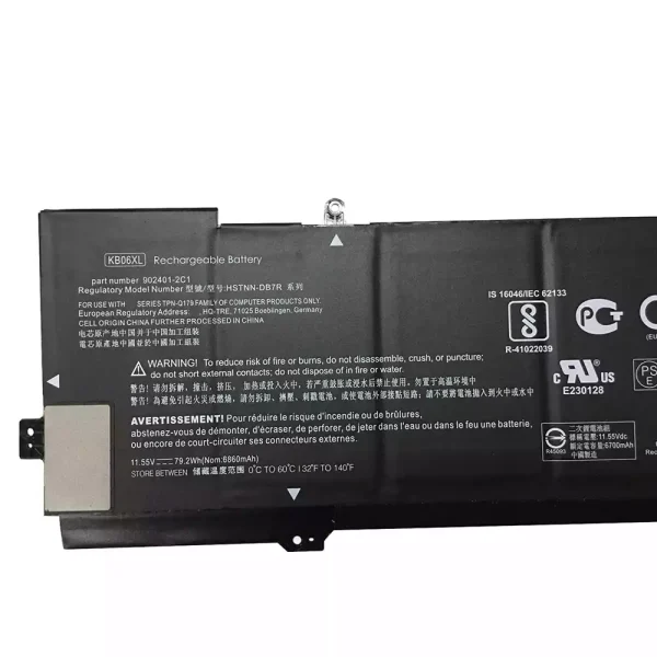 Aккумулятор для ноутбука HP 902401-2C1,902499-855 — изображение 3