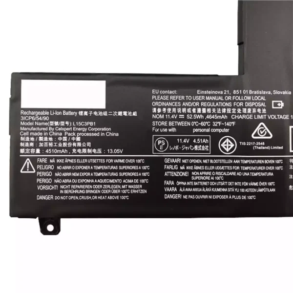 Aккумулятор для ноутбука LENOVO Yoga 520-14IKB — изображение 3