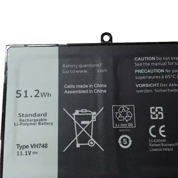 Aккумулятор для ноутбука DELL Inspiron 14 5439 — изображение 3