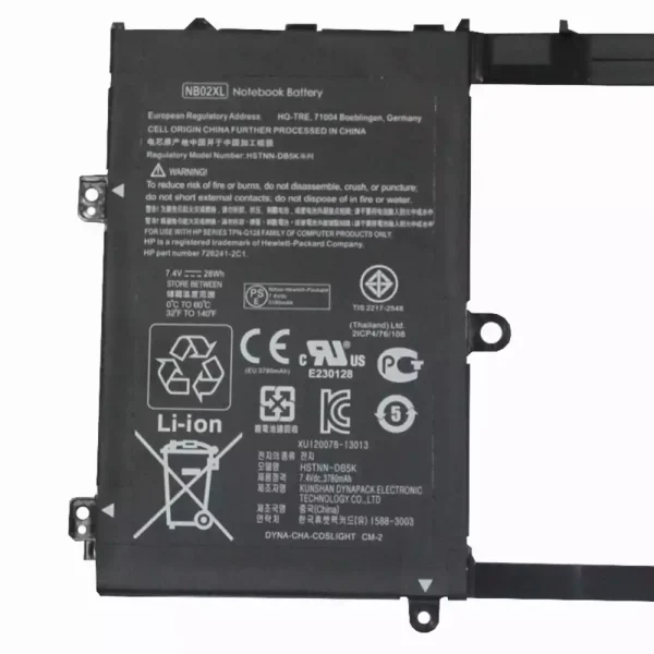 Aккумулятор для ноутбука HP 11-H110TU X2,11-H111TU X2,11-H112TU X2 — изображение 3