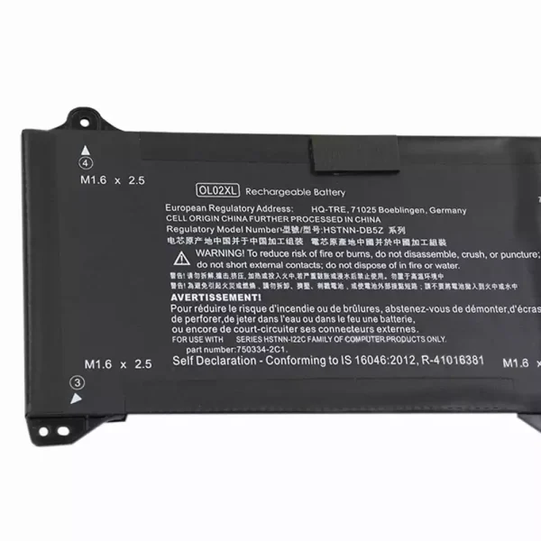 Aккумулятор для ноутбука HP 750334-2C1,750549-001 — изображение 3
