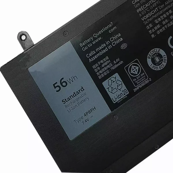 Aккумулятор для ноутбука DELL 4P8PH — изображение 3