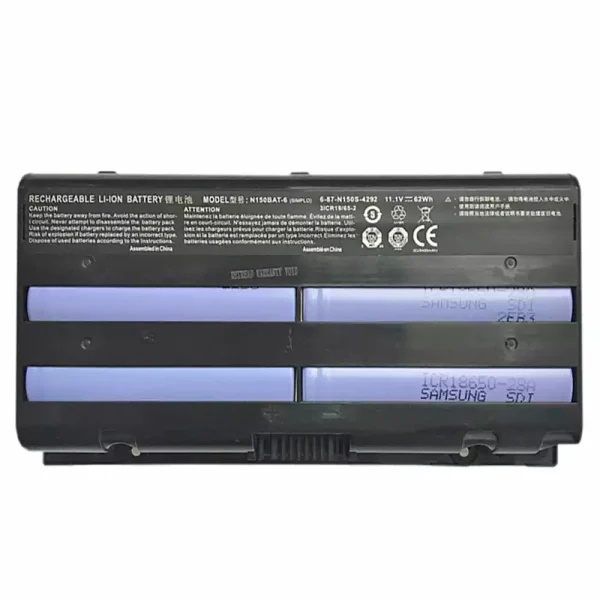 Aккумулятор для ноутбука CLEVO 6-87-N150S-4292，6-87-N150S-4U92