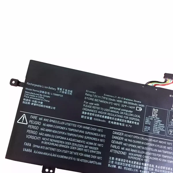 Aккумулятор для ноутбука LENOVO L15M6PC0 — изображение 3