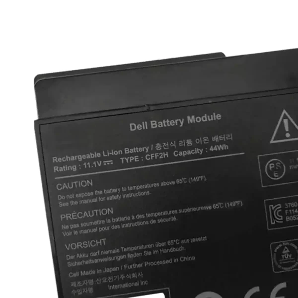 Aккумулятор для ноутбука DELL CFF2H — изображение 3