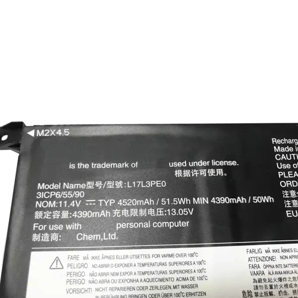 Aккумулятор для ноутбука LENOVO Yoga 730-15IKB — изображение 3