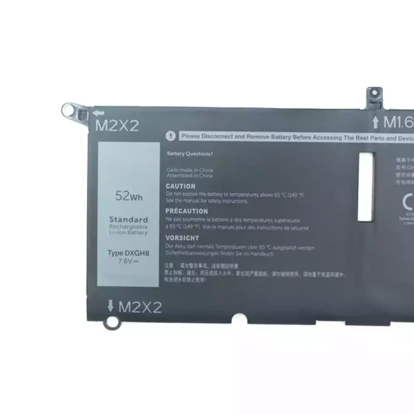 Aккумулятор для ноутбука DELL DXGH8 — изображение 3