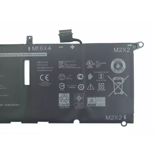 Aккумулятор для ноутбука DELL DXGH8 — изображение 4