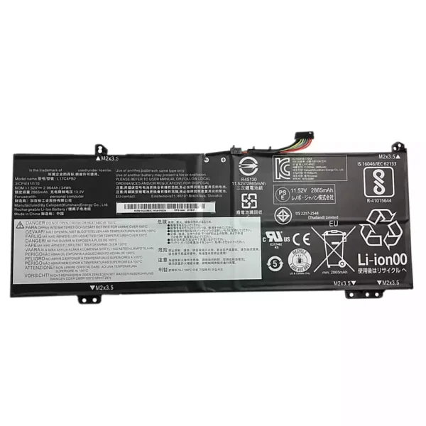 Aккумулятор для ноутбука LENOVO L17C4PB2,L17M4PB2