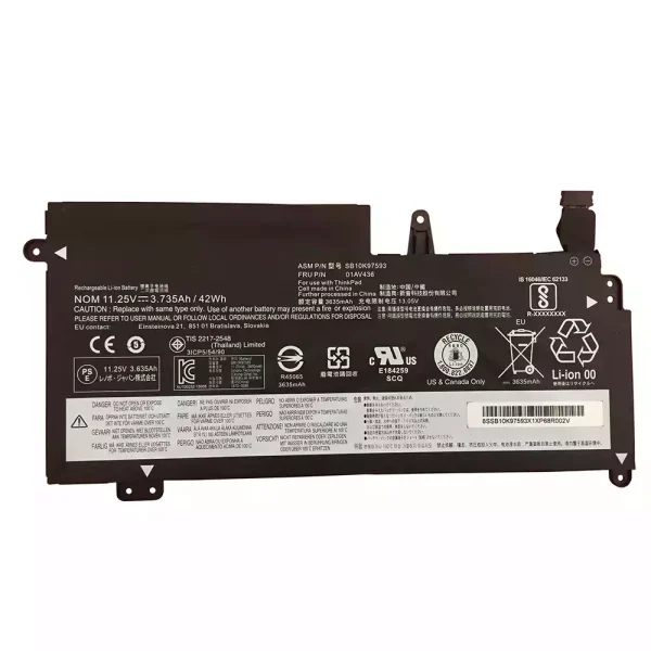 Aккумулятор для ноутбука LENOVO ThinkPad 13 Gen 2