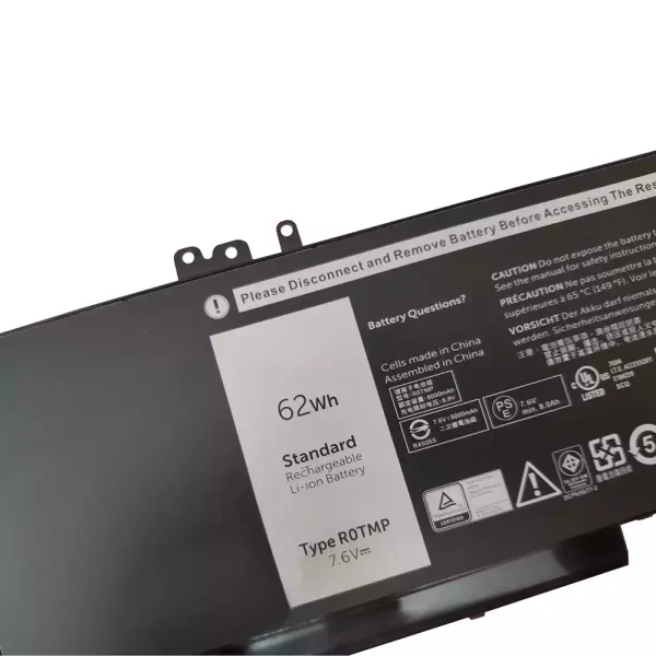 Aккумулятор для ноутбука DELL ROTMP,R0TMP — изображение 3