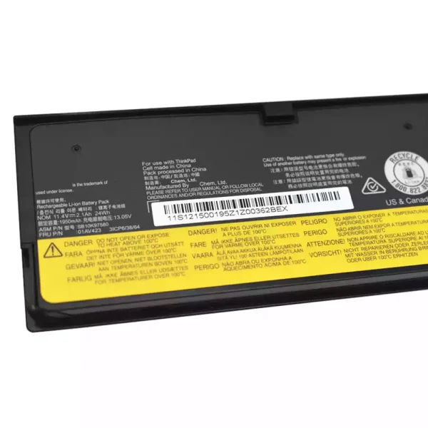 Aккумулятор для ноутбука LENOVO SB10K97580,SB10K97581 — изображение 3
