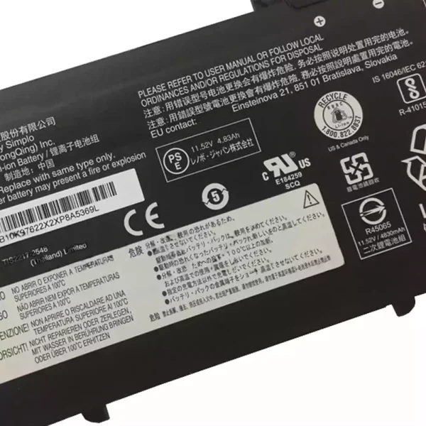 Aккумулятор для ноутбука LENOVO L17M3P72 — изображение 4
