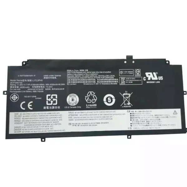 Aккумулятор для ноутбука LENOVO L17L3PH0,5B10Q41209
