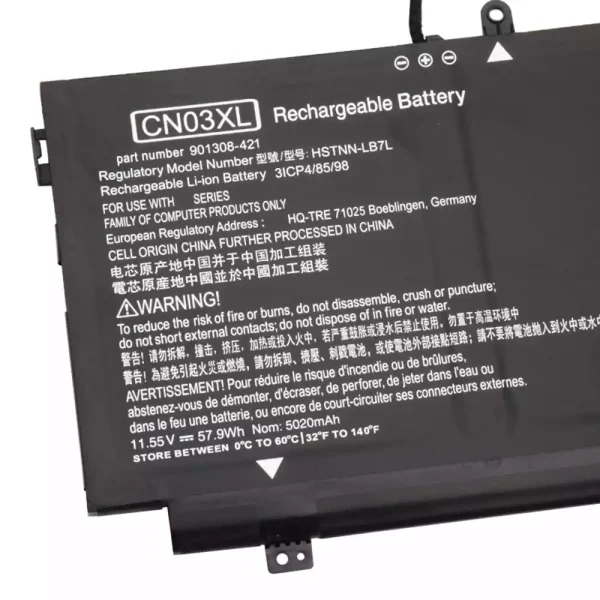 Aккумулятор для ноутбука HP 901308-421,901345-855 — изображение 3