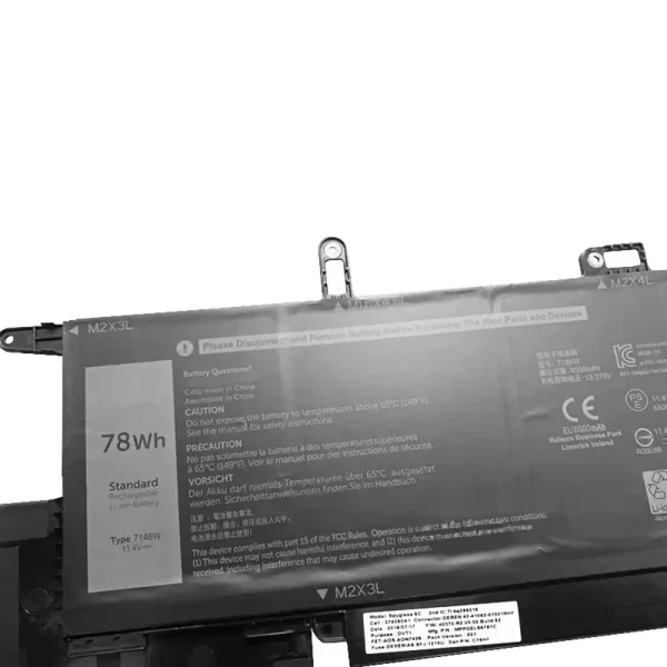Aккумулятор для ноутбука DELL 7146W — изображение 2