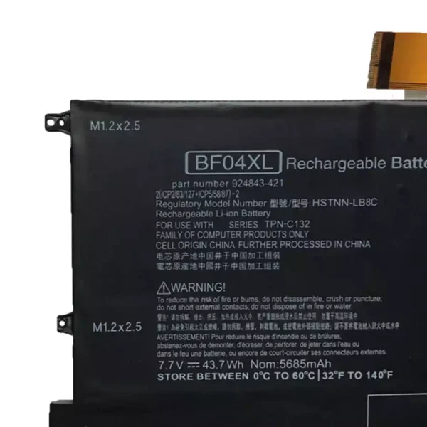 Aккумулятор для ноутбука HP TPN-C132,HSTNN-LB8C,924843-421 — изображение 3