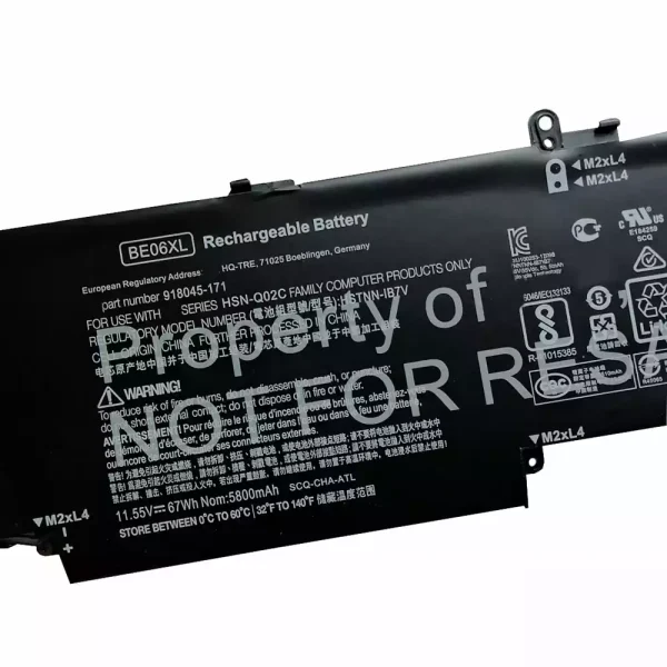 Aккумулятор для ноутбука HP 918108-855,918180-855,918045-1C1,918045-171 — изображение 3