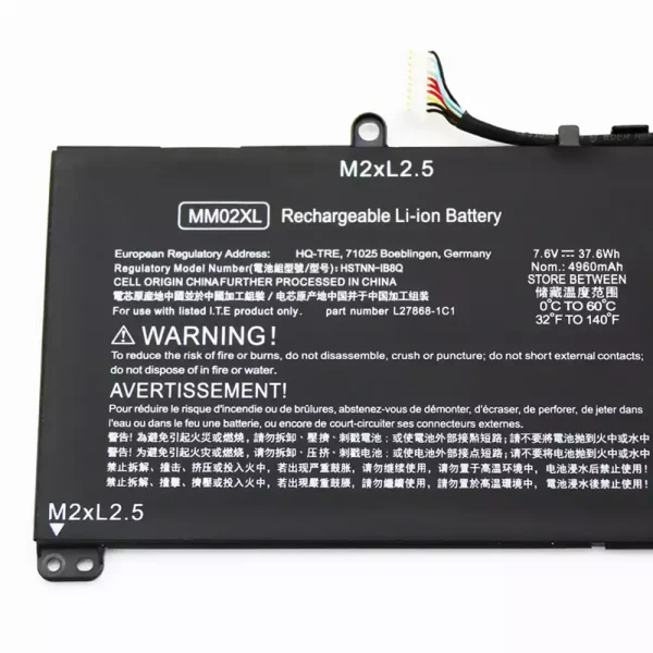 Aккумулятор для ноутбука HP Envy 13-an,13-an0000TU,13-an0002/5/6/8tu — изображение 3
