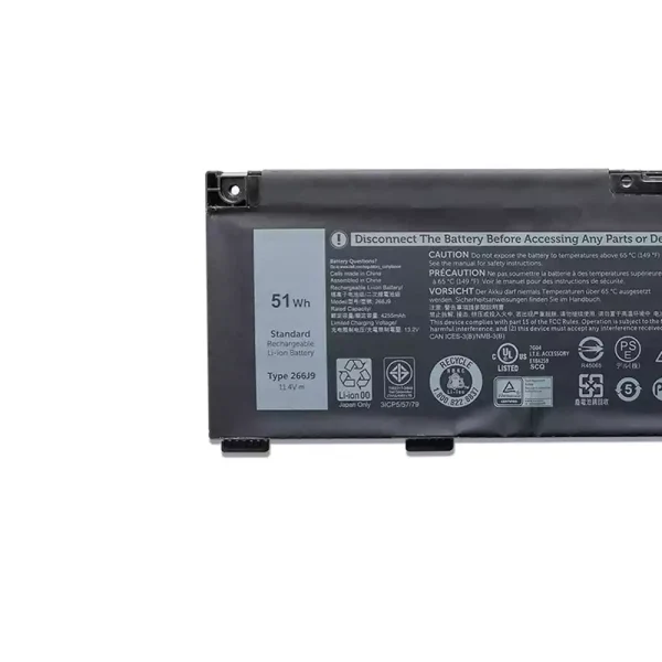 Aккумулятор для ноутбука DELL 266J9 — изображение 3