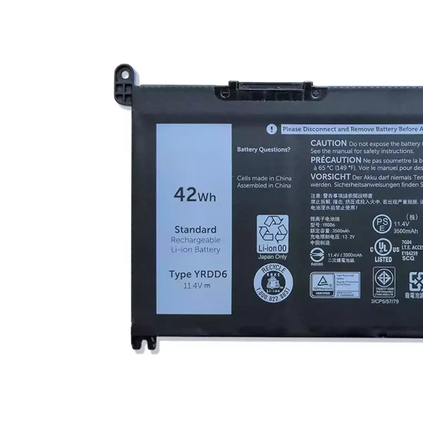 Aккумулятор для ноутбука DELL Inspiron 14 3400 5488 5480 5482 5485 5493 5584 5593 — изображение 3