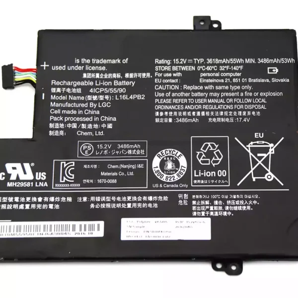 Aккумулятор для ноутбука LENOVO Xiao xin Air 14 Pro,K42-80 — изображение 3
