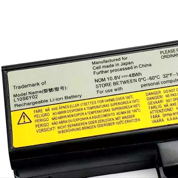 Aккумулятор для ноутбука LENOVO Y470 Y570 Y470A Y471 Y570G/A — изображение 2