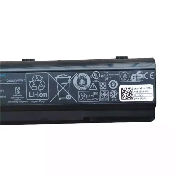 Aккумулятор для ноутбука DELL F287H — изображение 3