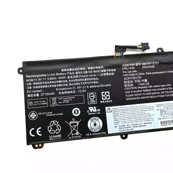 Aккумулятор для ноутбука Lenovo ThinkPad P50S — изображение 3