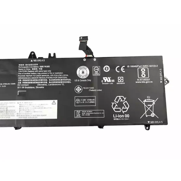 Aккумулятор для ноутбука LENOVO Thinkpad T490S — изображение 4