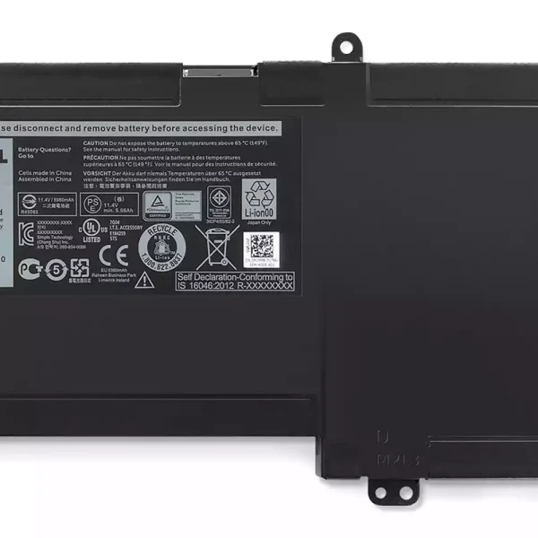 Aккумулятор для ноутбука DELL Chromebook 13 7310 — изображение 4