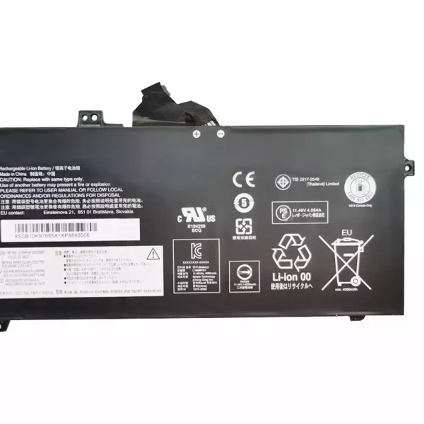 Aккумулятор для ноутбука LENOVO Thinkpad X390,Thinkpad X395 — изображение 4