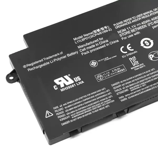 Aккумулятор для ноутбука LENOVO L11L6P01 — изображение 3