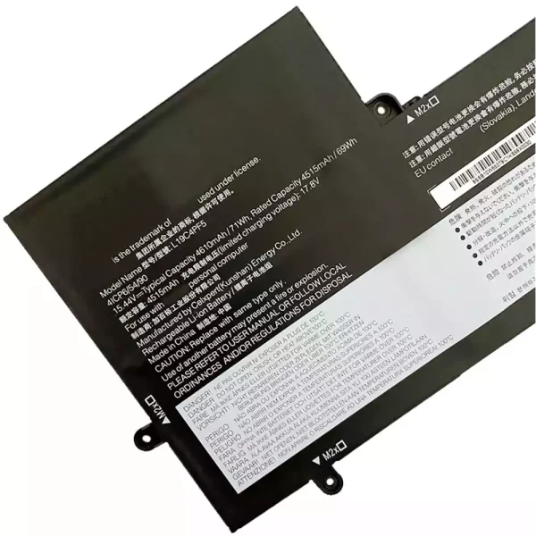 Aккумулятор для ноутбука LENOVO L19C4PF5 L19M4PF5 — изображение 3