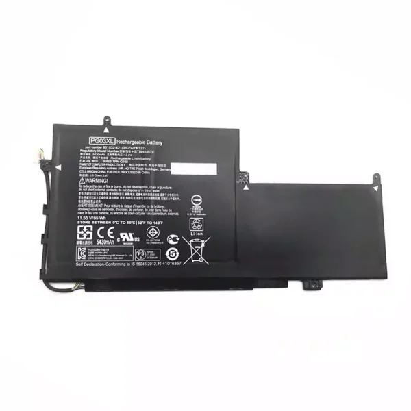 Aккумулятор для ноутбука HP PG03XL TPN-Q168 HSTNN-LB7C 831532-421 831758-005
