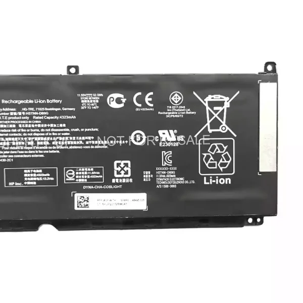 Aккумулятор для ноутбука HP PG03XL HSTNN-DB9G TPN-C141 L48495-005 — изображение 4