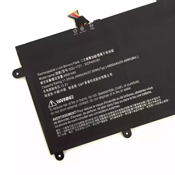 Aккумулятор для ноутбука Hasee SQU-1721,3ICP4/91/91 — изображение 3