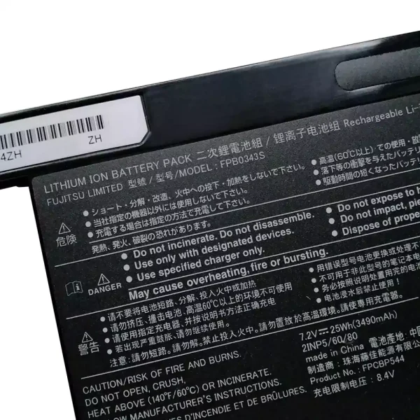 Aккумулятор для ноутбука FUJITSU FPB0343S,CP777632-01,FPCBP544 — изображение 3