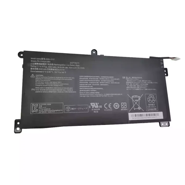Aккумулятор для ноутбука Hasee SIMPLO SQU-1717,916QA108H