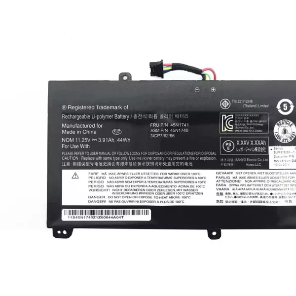Aккумулятор для ноутбука LENOVO 45N1740 45N1741 — изображение 3