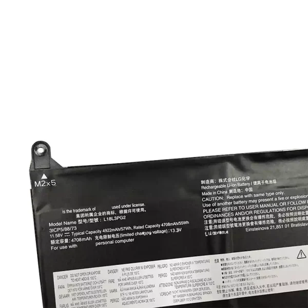 Aккумулятор для ноутбука LENOVO L18M3PG2 L18L3PG2 — изображение 3