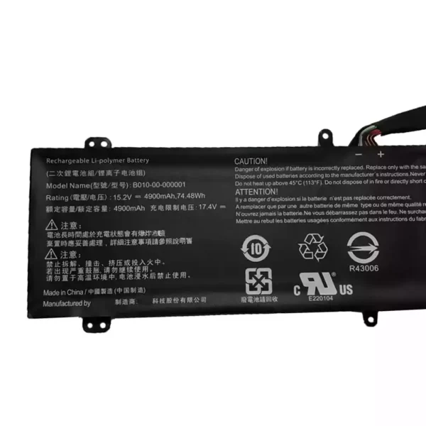 Aккумулятор для ноутбука EVGA 758-41-2633-T1,SC17,SC17 1070 — изображение 3