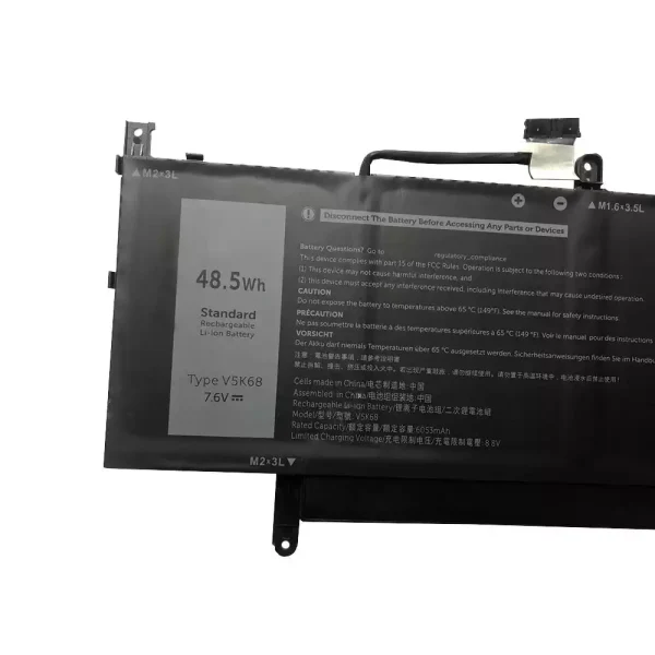 Aккумулятор для ноутбука DELL V5K68 — изображение 3