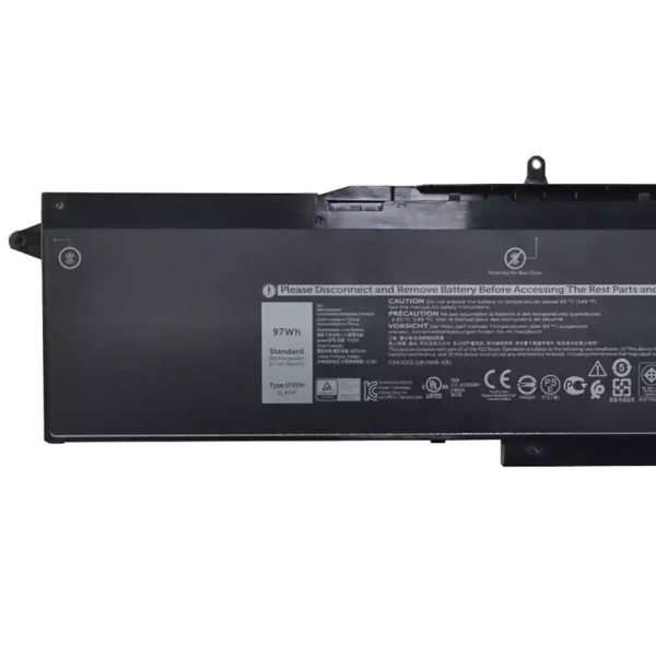Aккумулятор для ноутбука Dell 1FXDH — изображение 3