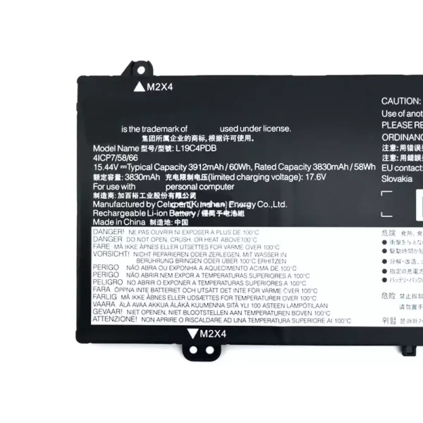 Aккумулятор для ноутбука LENOVO L19C4PDB — изображение 2
